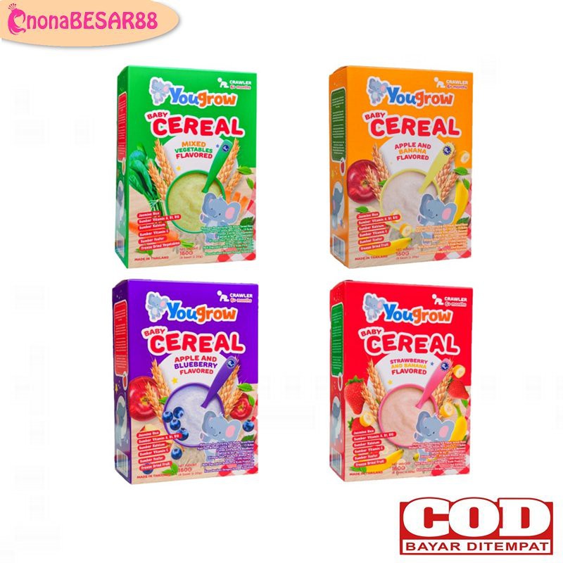 Jual You Grow Baby Cereal Ceral Mpasi Bayi M Bubur Cereal Makanan