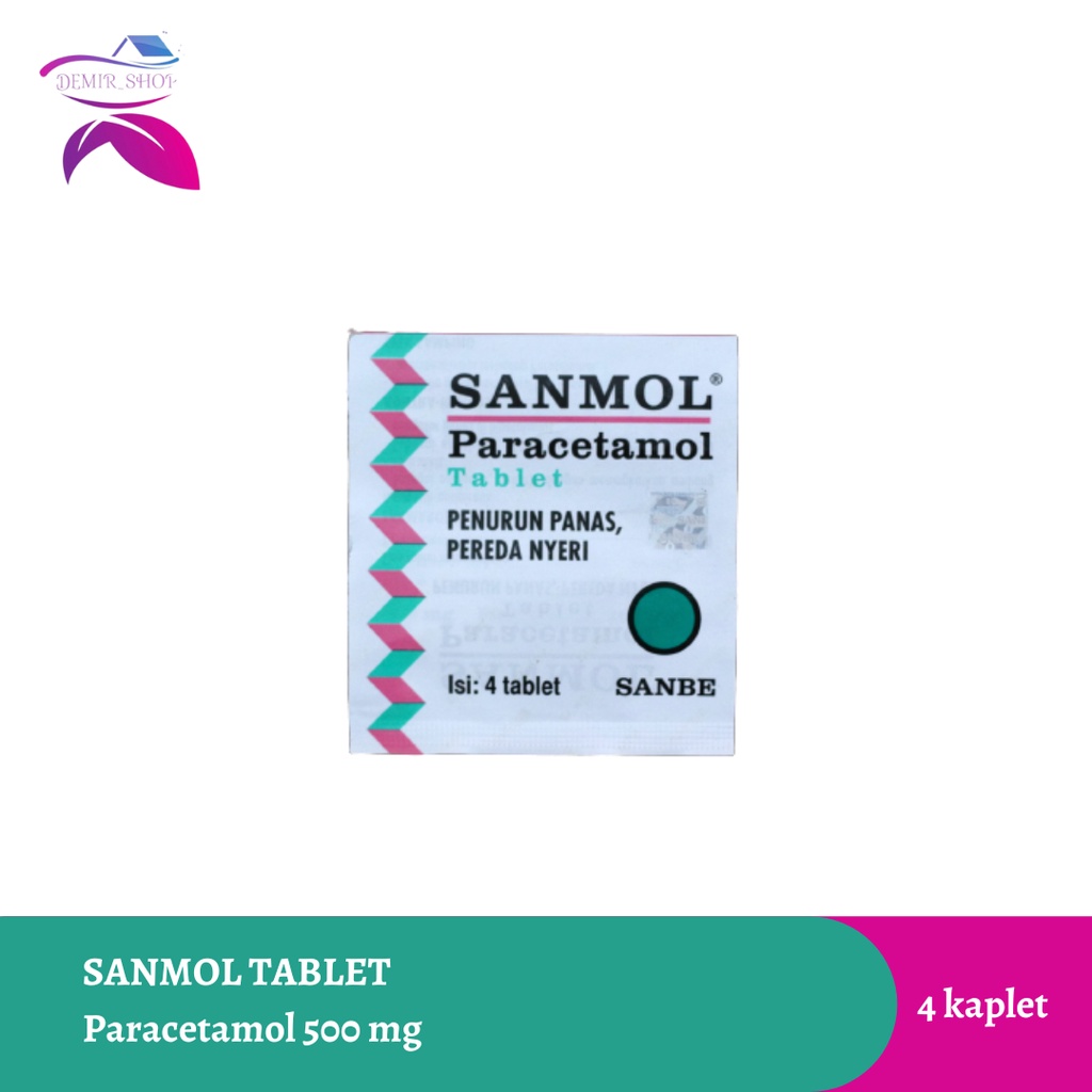 Jual Sanmol Tablet Paracetamol Sanmol Forte Tablet Obat Penurun Panas