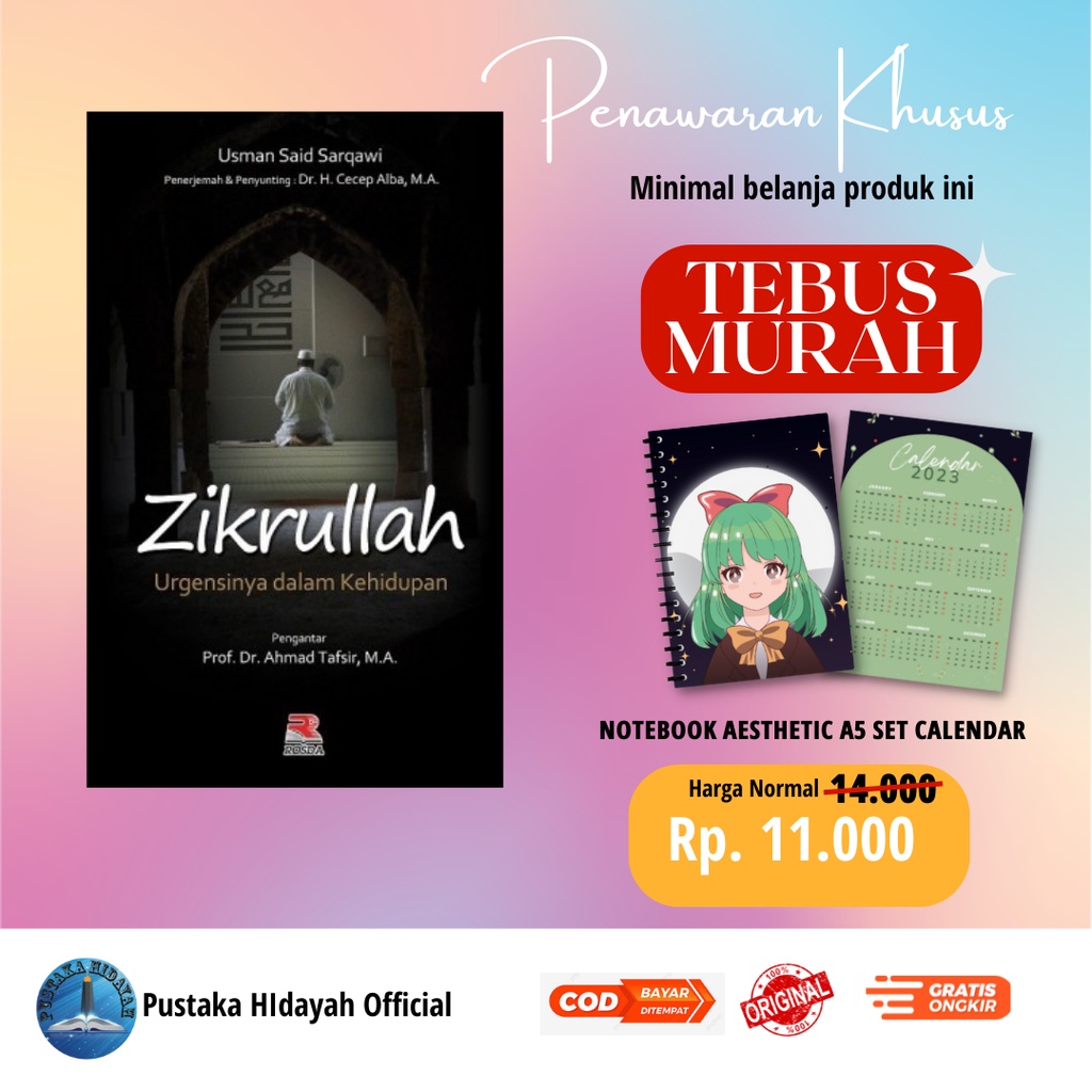 Jual Buku Zikrullah Urgensinya Dalam Kehidupan Usman Said Sarqawi