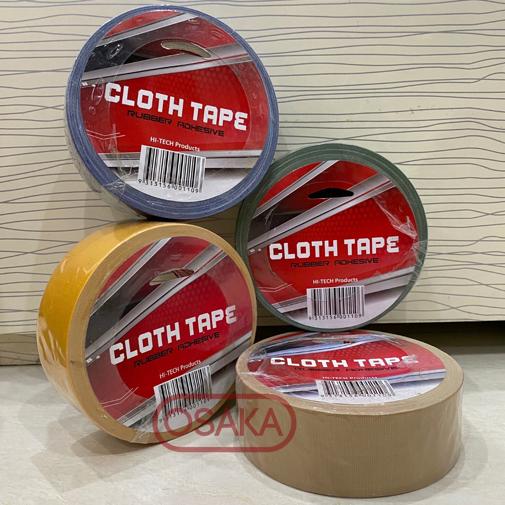 Jual Lakban Kain Cloth Tape Jumbo Hawaii Mm Inch X Meter