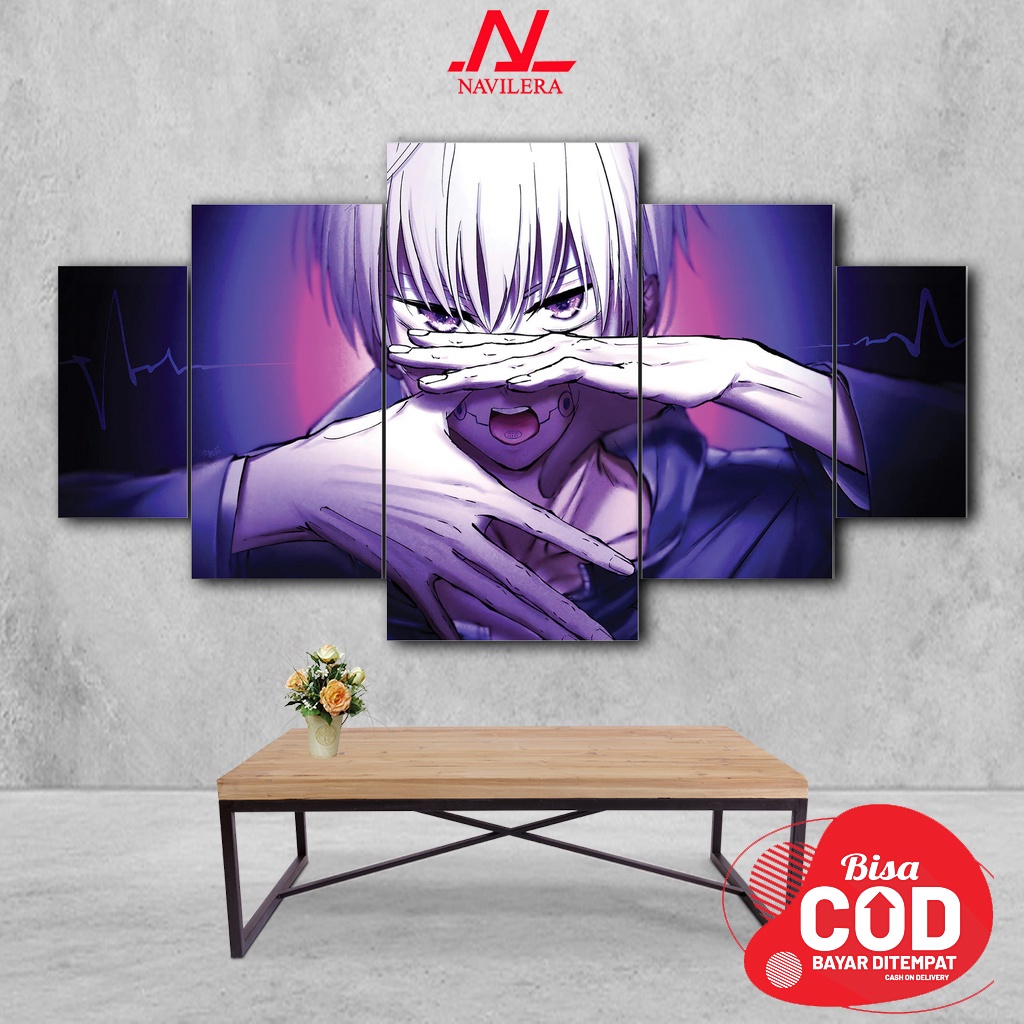 Jual NAVILERA Hiasan Dinding Kamar Poster Kayu Anime JUJUTSU KAISEN