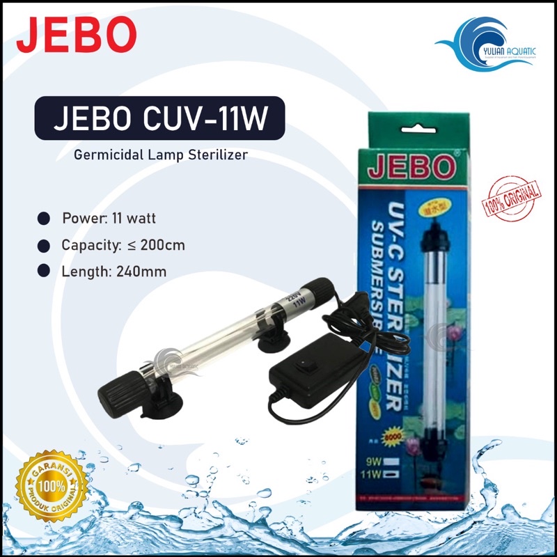 Jual Lampu UV Jebo UV C Sterilizer 11 Watt Original Shopee Indonesia