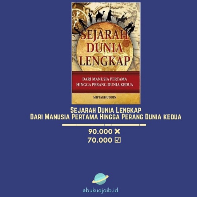 Jual SEJARAH DUNIA LENGKAP Shopee Indonesia