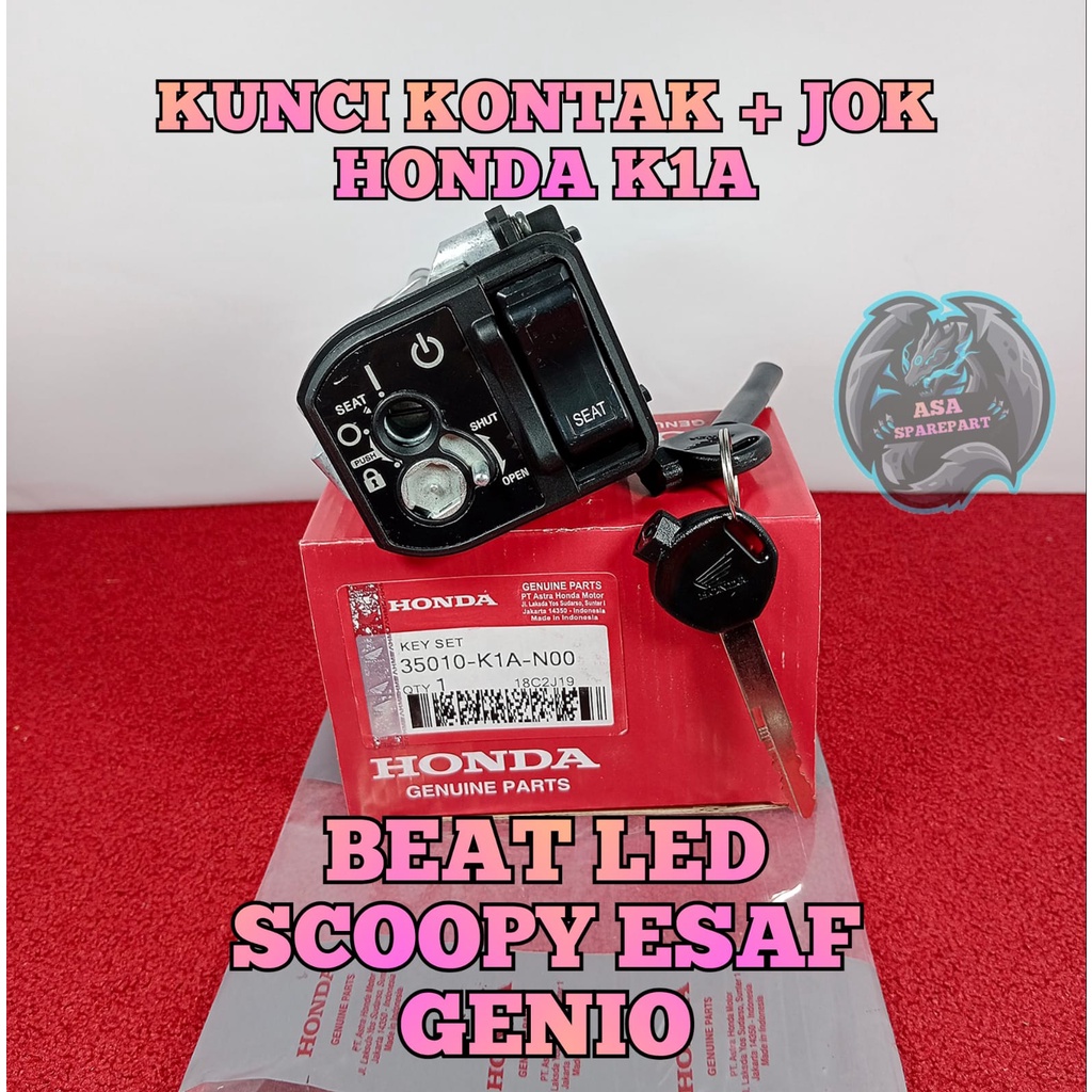 Jual Kunci Kontak Jok Asli Origina Honda Ahm Untuk Motor Beat Street