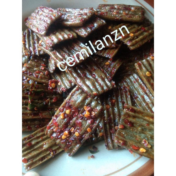 Jual Kerupuk Seblak Jengkol Pedas Daun Jeruk 250gram Shopee Indonesia