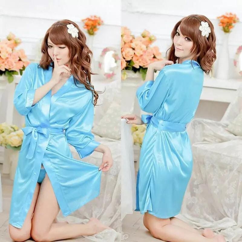 Jual Ningrumshop Pakaian Wanita Import Lingerie Set Sexy Gstring Kimono