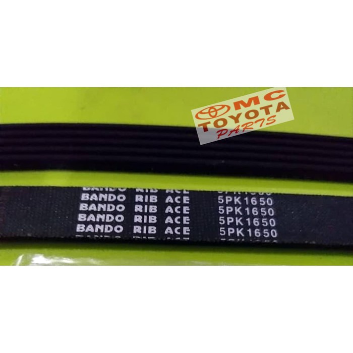 Jual Tali Kipas Fan Van V Belt Bando 5 PK 1650 Shopee Indonesia