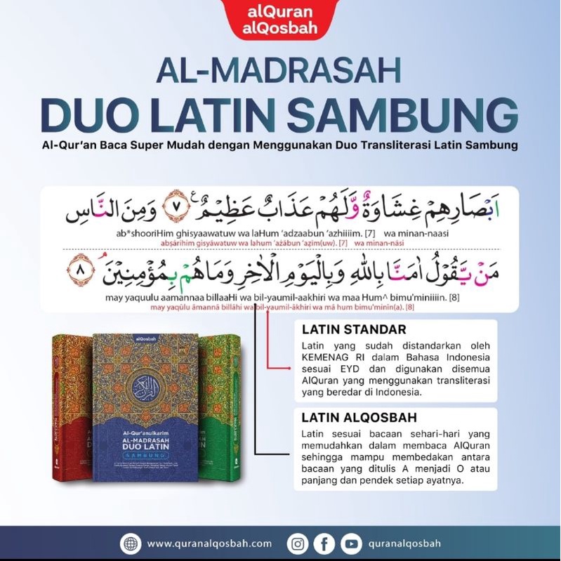 Jual Al Madrasah Duo Latin A Al Qur An Al Madrasah Duo Latin Sambung