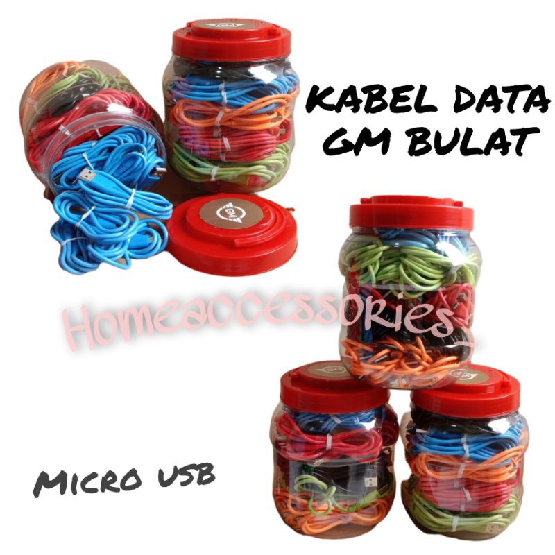 Jual Kabel Data Toples Macaron Micro Usb Per Pcs Shopee Indonesia