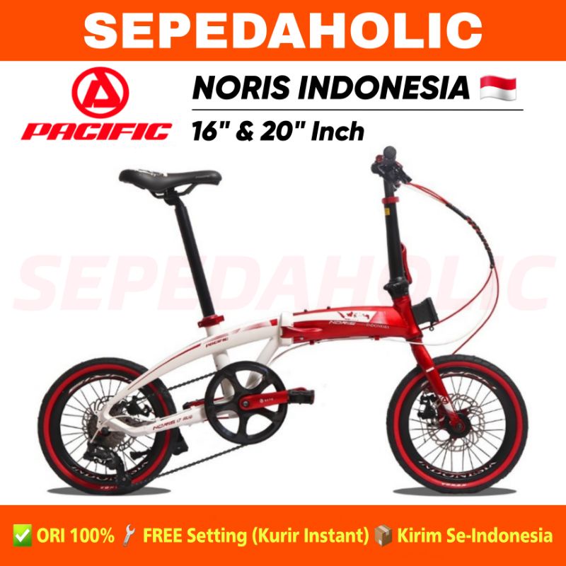 Jual Sepeda Lipat PACIFIC NORIS INDONESIA 17 Agustus Ukuran 16 20