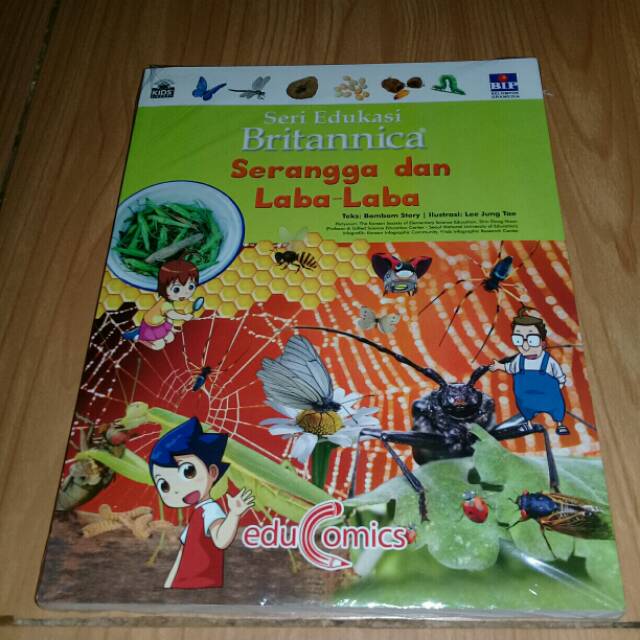 Jual Seri Edukasi Britannica Serangga Dan Laba Laba Shopee Indonesia