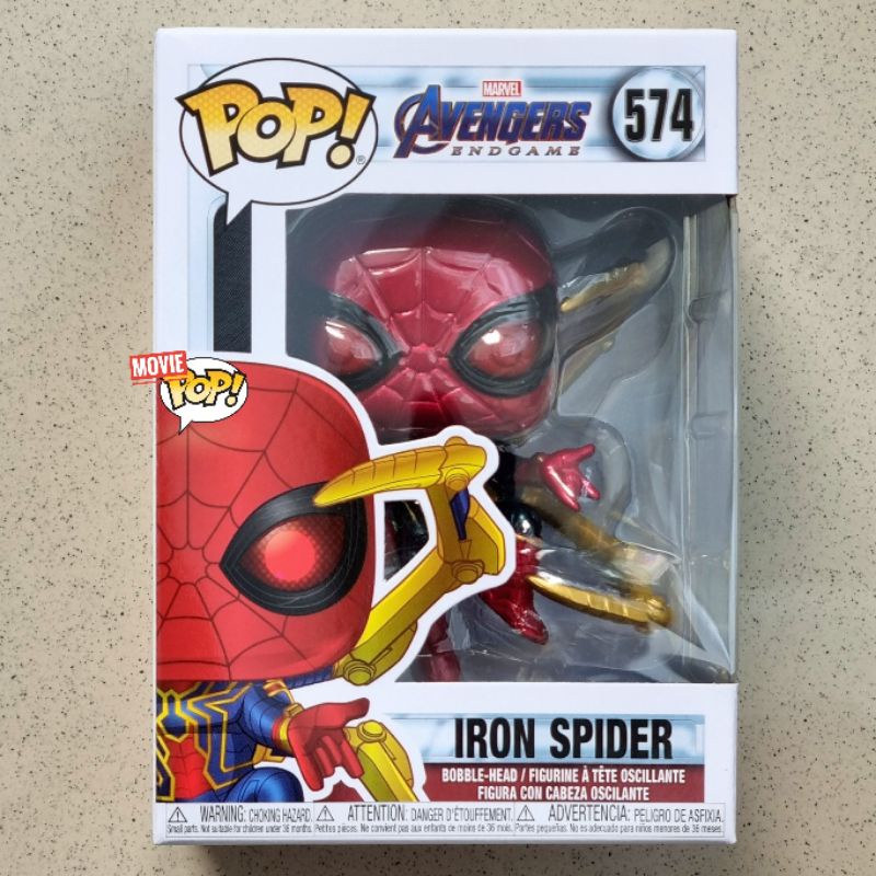 Jual Funko POP Marvel Avengers Endgame Iron Spider With Nano Gauntlet