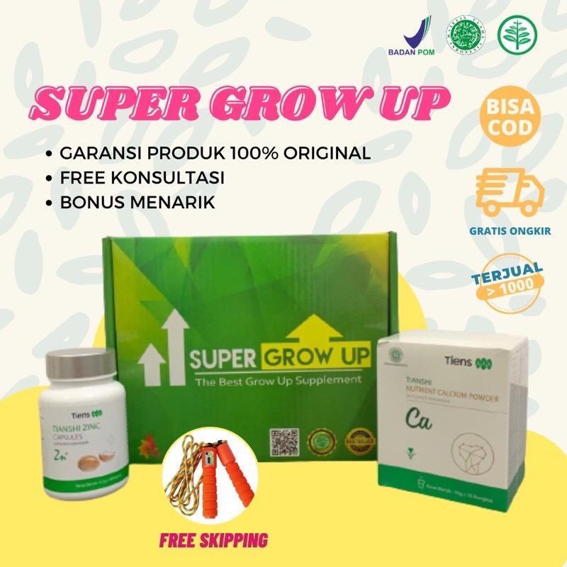 Jual Super Grow Up Peninggi Badan Original Super Grow Up Susu