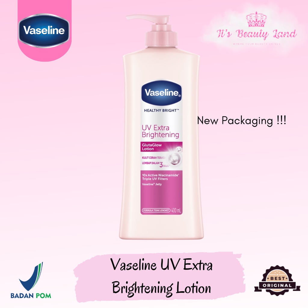 Jual Vaseline Healthy White Uv Extra Lightening Body Lotion Ml