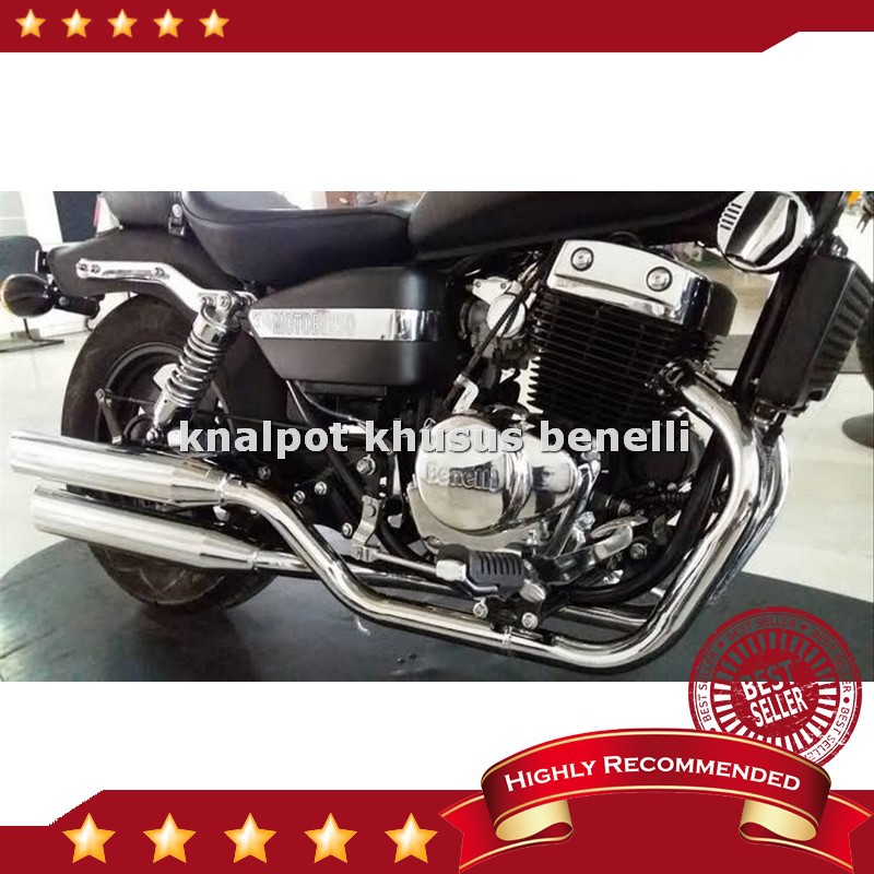 Jual Jual Knalpot Racing Double Titan Full System For Benelli