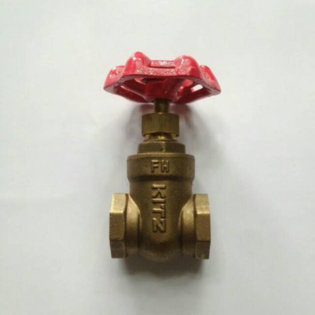 Jual Gate Valve KUNINGAN Ukuran 1 2 INCH MEREK KITZ Shopee Indonesia