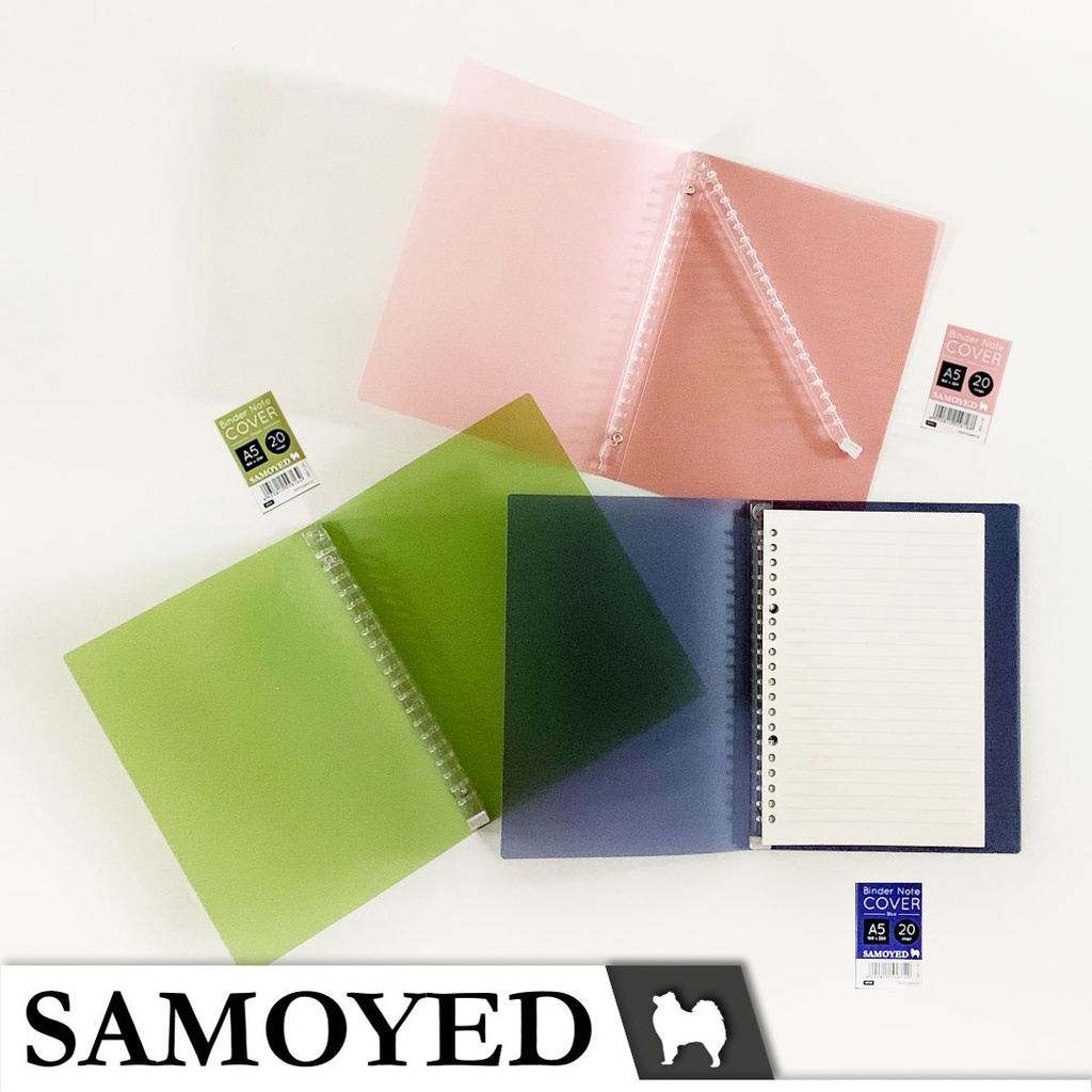 Jual Samoyed Cbns Sampul Loose Leaf Binder Note Slim Cover A