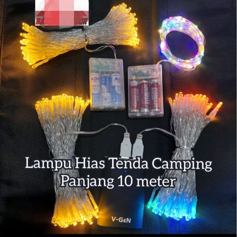 Jual Lampu Hias Tenda Camping Outdoor Dan Indoor Murah Shopee Indonesia