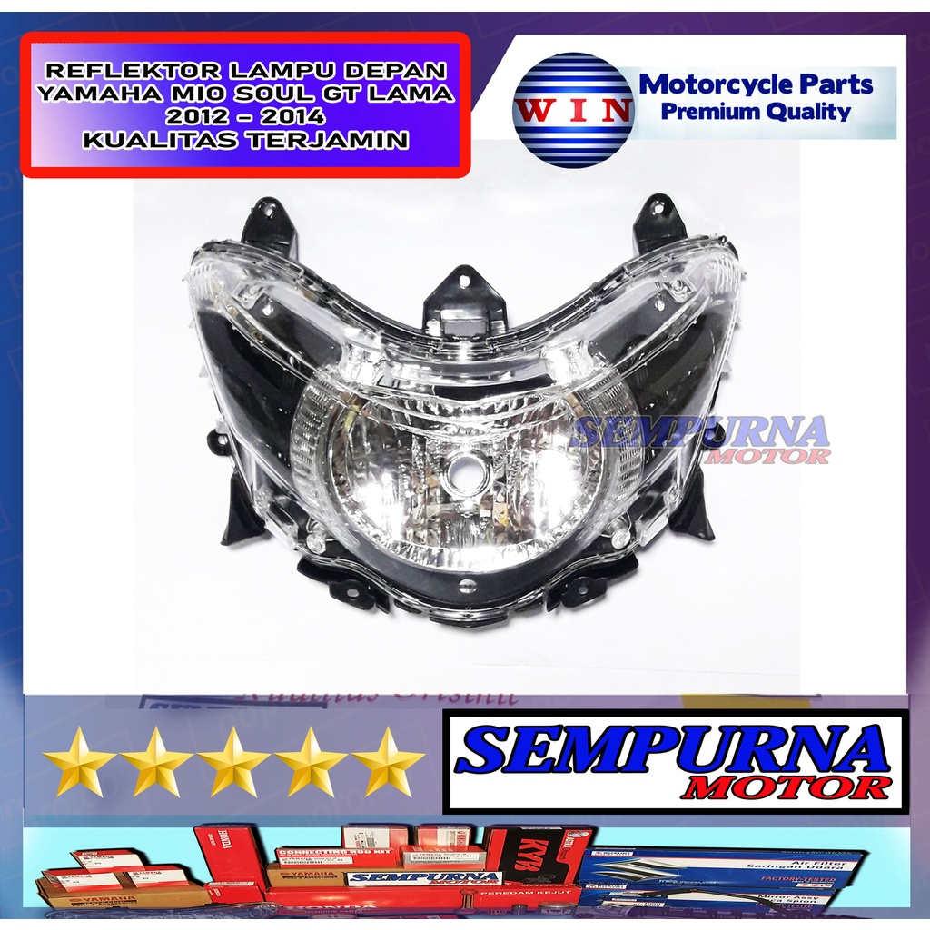 Jual Kualitas Orisinil Reflektor Lampu Depan Headlamp Mio Soul GT Lama