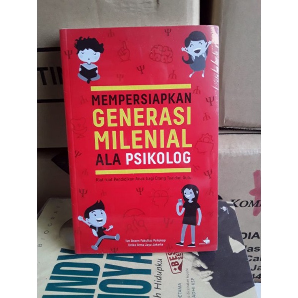 Jual Buku Mempersiapkan Generasi Milenial Ala Psikolog Shopee Indonesia