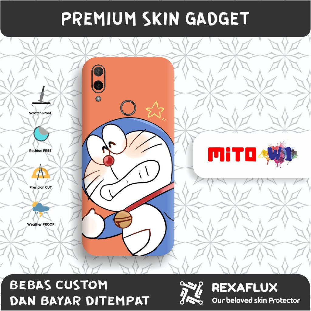 Jual 2PCS MITO W1 Garskin Case Stiker Protector Free Customs COD