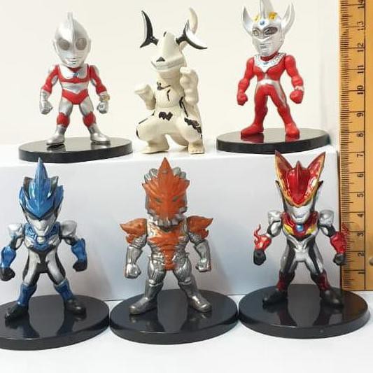 Jual Action Figure Ultraman Set Isi Seri C Mainan Miniatur Topper