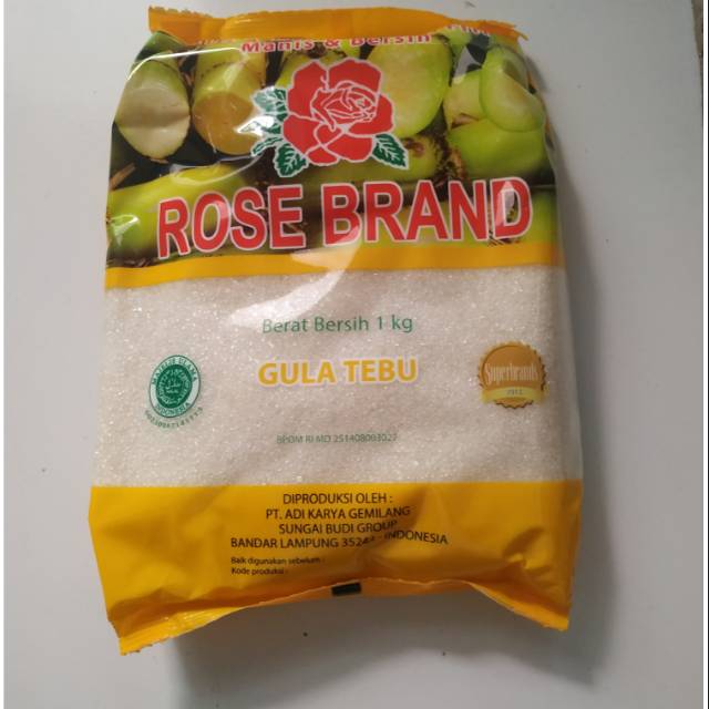 Jual Gula Pasir Rose Brand Kg Kemasan Kuning Shopee Indonesia