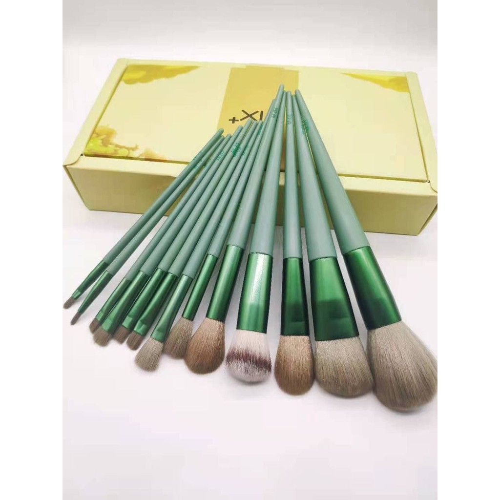 Jual HD Kuas Make Up Brush Kuas Kosmetik Set Isi 13 Model Kuas Kuas