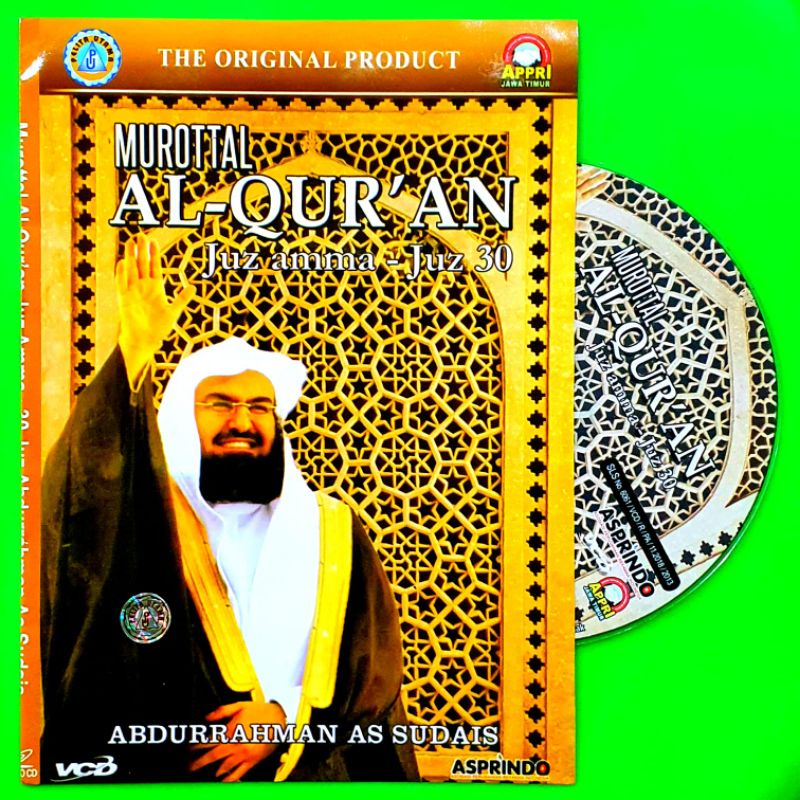 Jual Kaset Original Video Murottal Al Quran Juz Amma Juz Abdurrahman