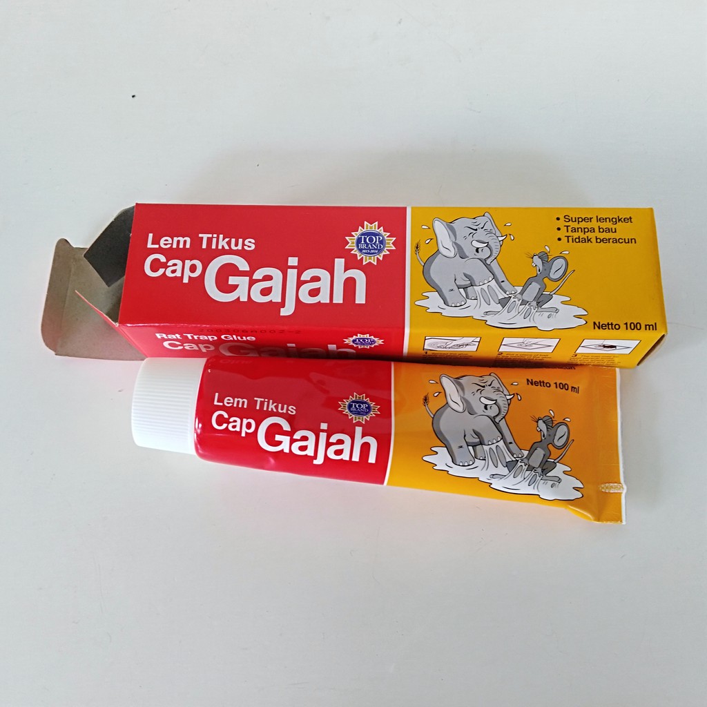 Jual Lem Perangkap Tikus Odol Tube Cap Gajah Gram Shopee Indonesia