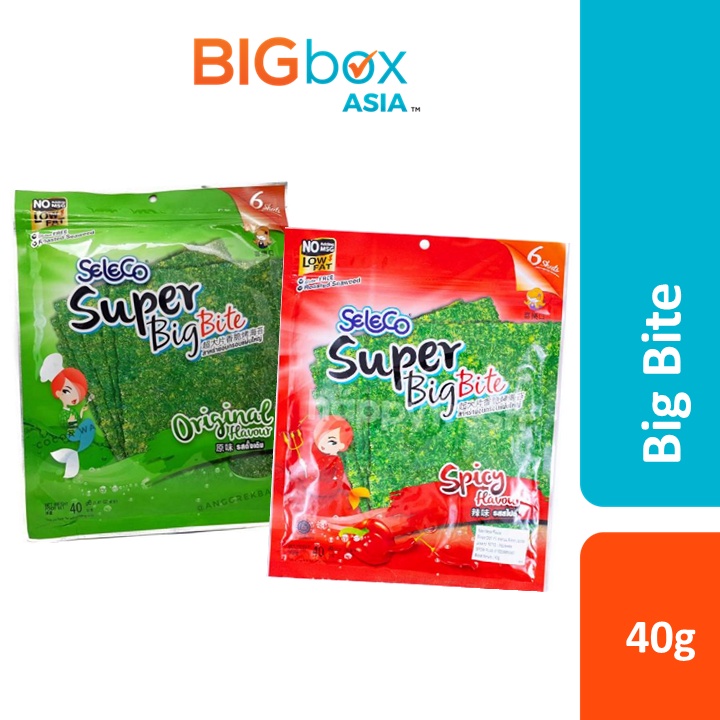 Jual Seleco Nori Seaweed Rumput Laut Super Big Bite G Original