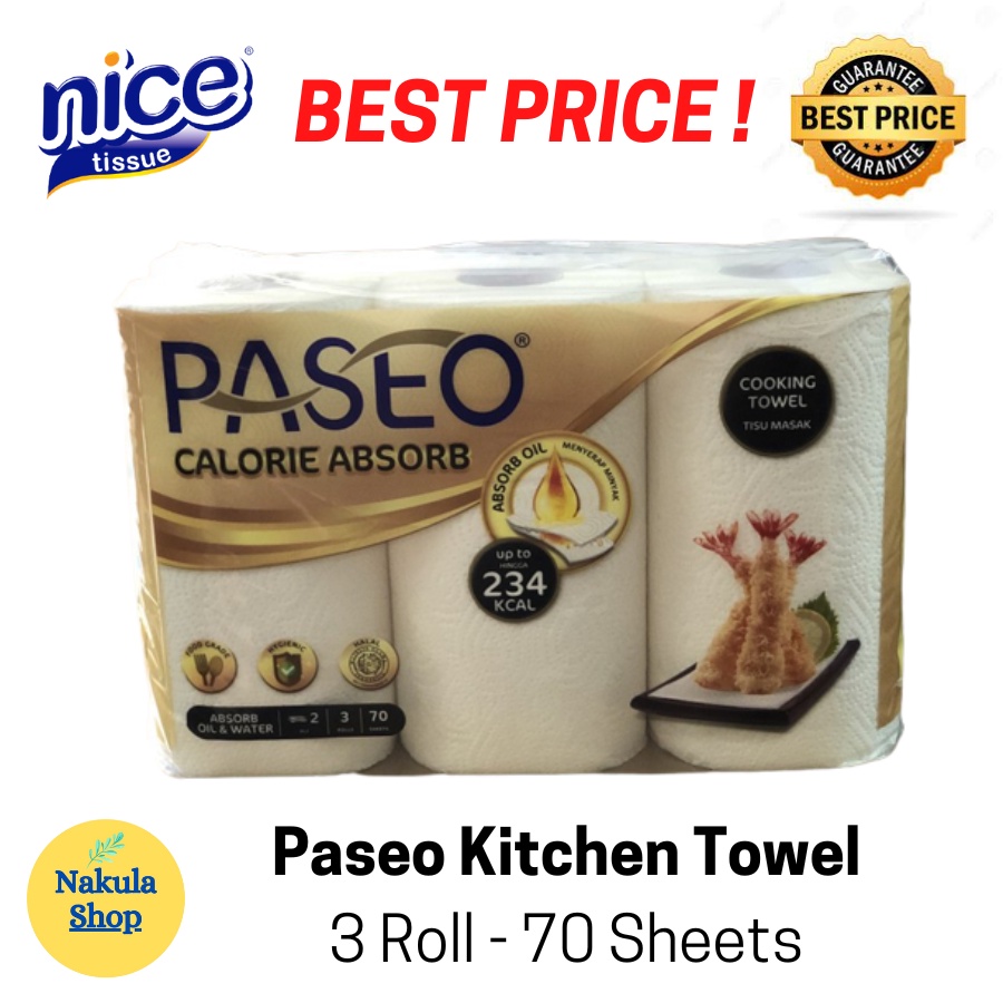 Jual Tissue Paseo Tissue Dapur Kitchen Towel Roll S Gold