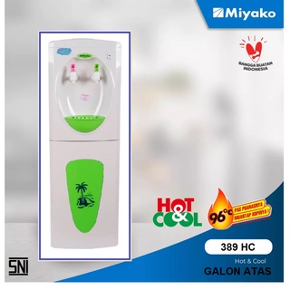 Jual Dispenser Miyako Wd Hc Dispenser Galon Atas Kran Panas Dan