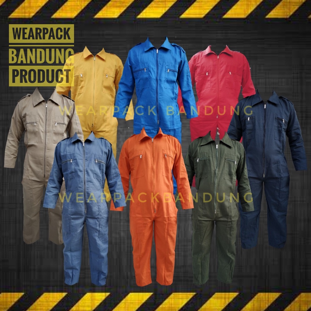 Jual Wearpack Katelpak Coverall Safety Seragam Kerja Proyek Shopee