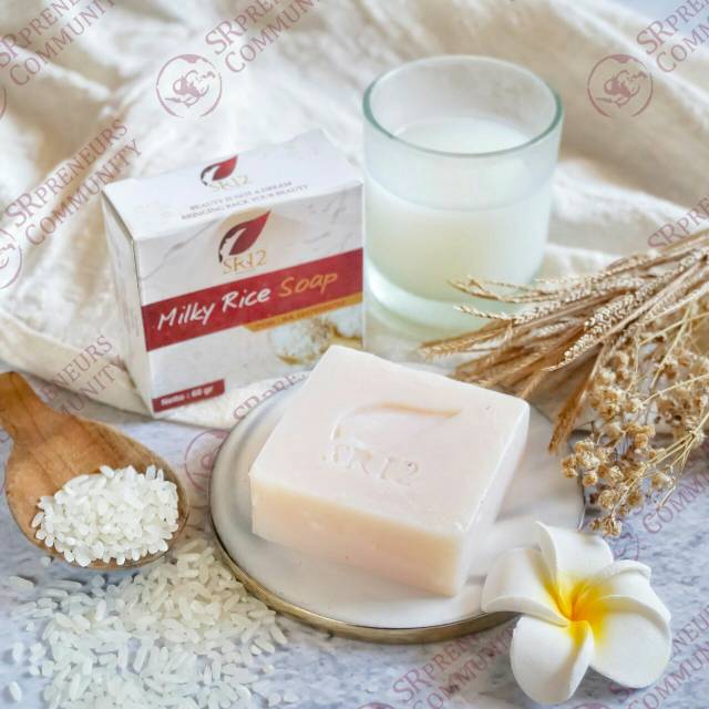 Jual SR12 Milky Rice Soap Sabun Beras Susu Sabun Herbal Untuk