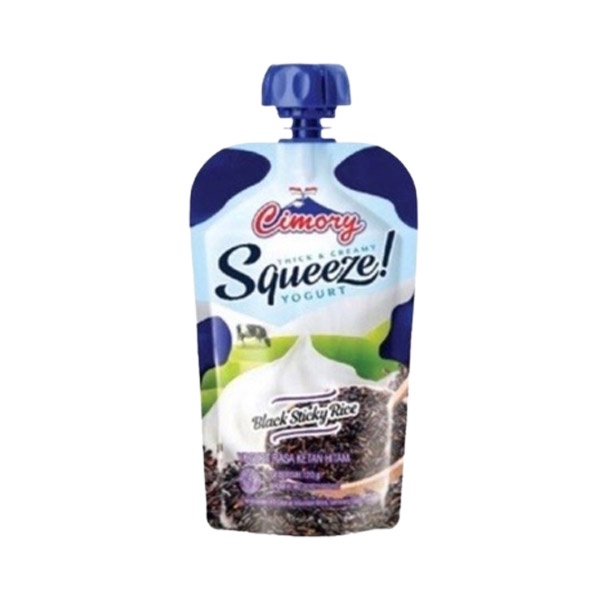 Jual Cimory Yogurt Squeeze Black Sticky Rice Ml Shopee Indonesia