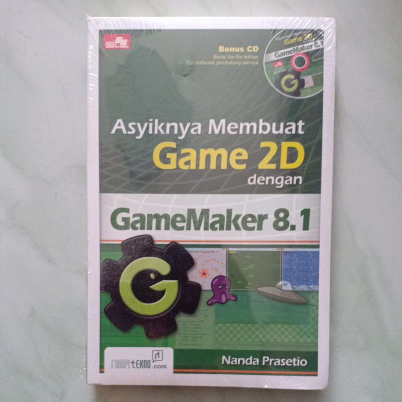 Jual BUKU ASYIKNYA MEMBUAT GAME 2D DENGAN GAMEMAKER 8 1 Shopee Indonesia