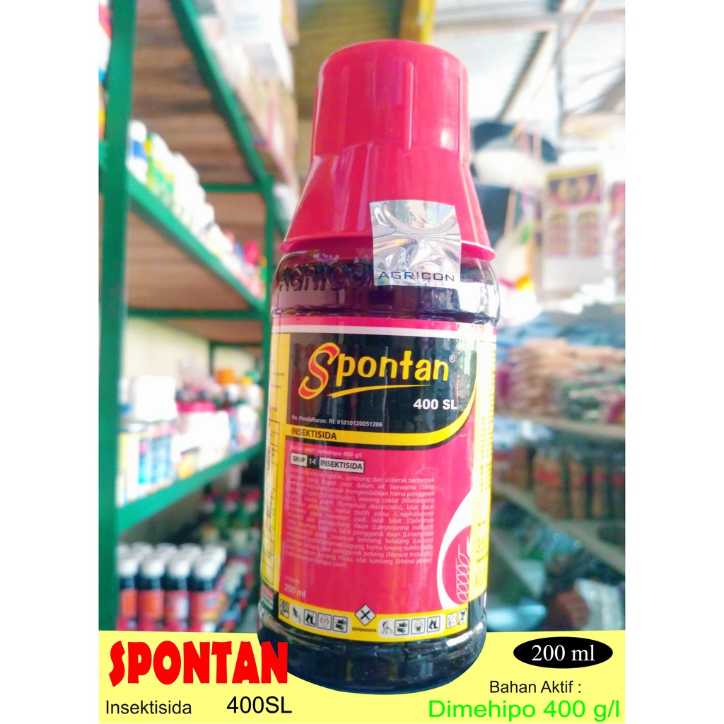 Jual Insektisida SPONTAN 200 Ml Bahan Aktif Dimehipo 400 G L Shopee