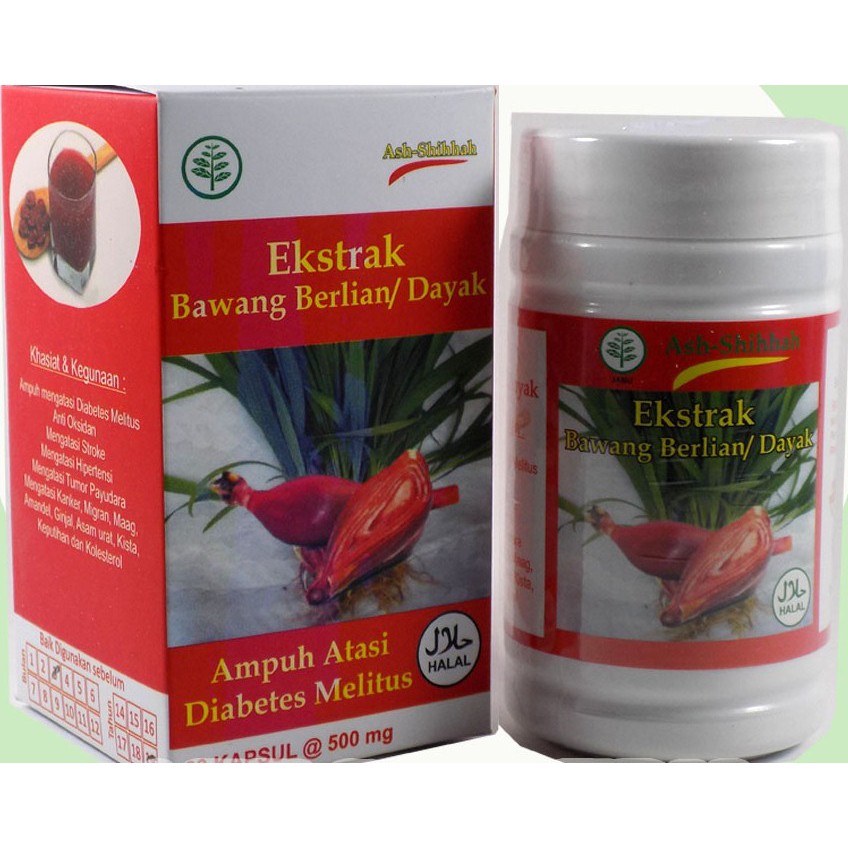 Jual Ekstrak Bawang Dayak Berlian 60 Kapsul Aladin Shopee Indonesia