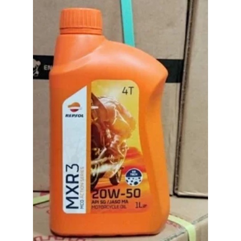 Jual Oli Repsol Super T Sae W Liter Oli Mesin Motor Repsol Moto