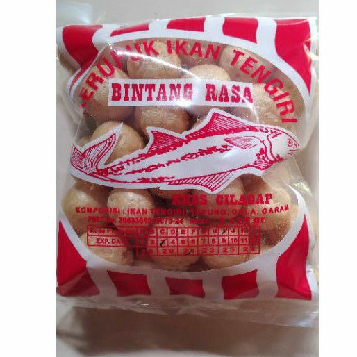 Jual Krupuk Ikan Tengiri Khas Cilacap G Shopee Indonesia