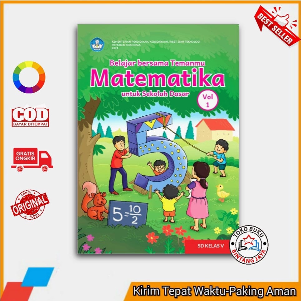 Jual Buku Belajar Bersama Temanmu Matematika Sd Kelas Volume