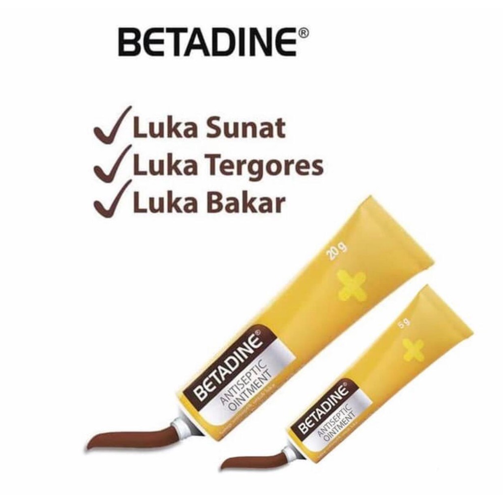 Jual Betadine Ointment Salep Antiseptik Shopee Indonesia