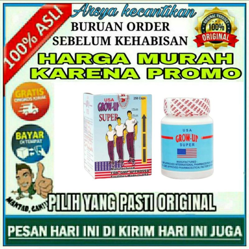 Jual Grow Up Peninggi Badan Ampuh Obat Grow Up Super Usa Manjur