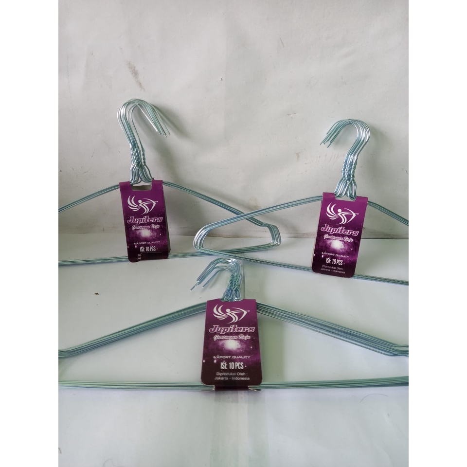 Jual Hanger Baju Stainless Gantungan Baju Stainless Isi Pcs