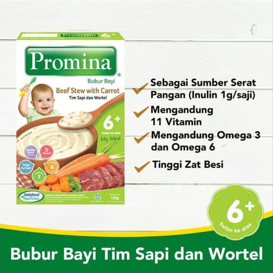 Jual Promina Bubur Bayi Bulan Ke Atas Kemasan G Kotak Boss Mpasi