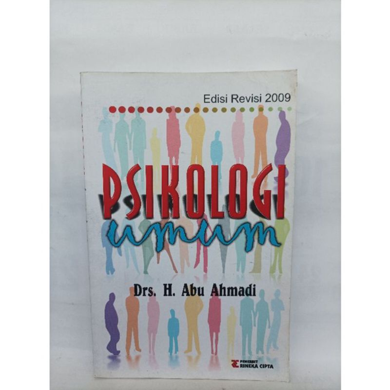 Jual Buku Psikologi Umum Edisi Revisi 2009 Oleh Drs H Abu Ahmadi