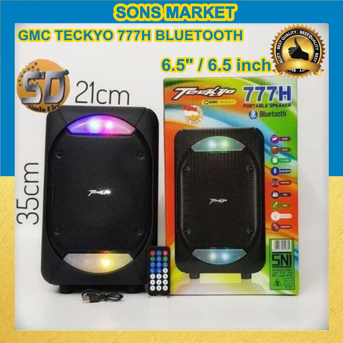 Jual SPEAKER GMC TECKYO 777H 777 H BLUETOOTH RADIO ORIGINAL