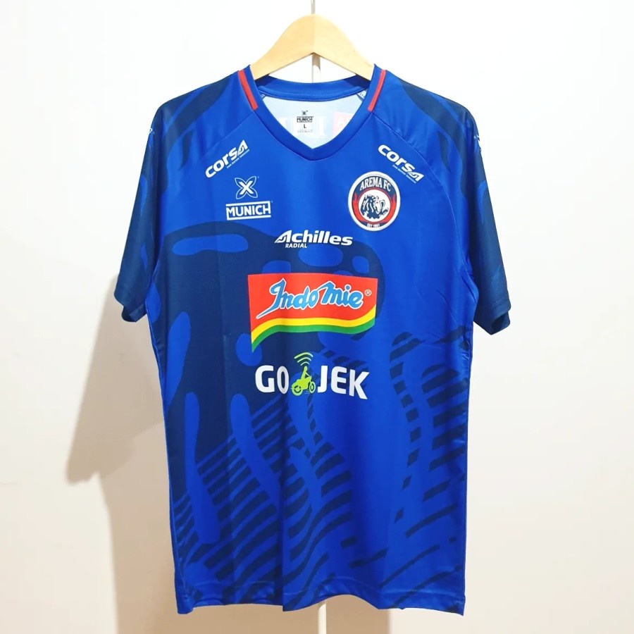 Jual Jersey Arema 2019 Home Original Munich Liga Indonesia Baju Bola