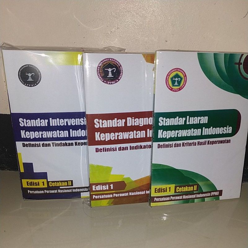 Jual Paket Buku Siki Slki Sdki Standar Luaran Keperawatan Indonesia